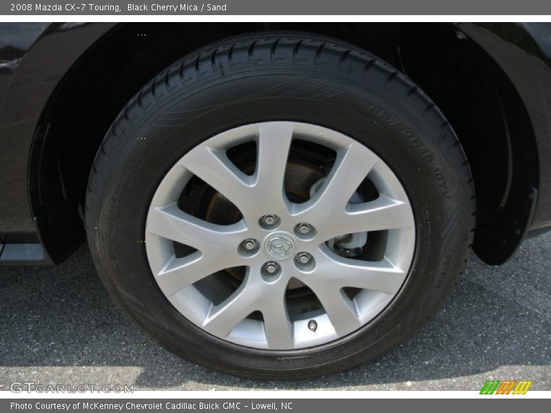 Black Cherry Mica / Sand 2008 Mazda CX-7 Touring