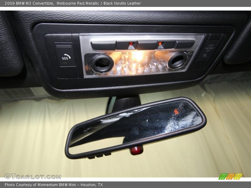 Melbourne Red Metallic / Black Novillo Leather 2009 BMW M3 Convertible