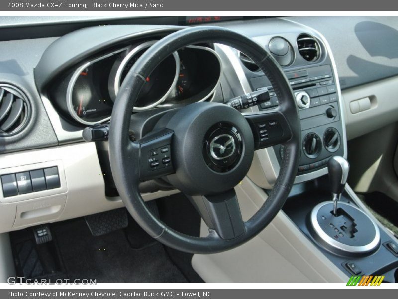 Black Cherry Mica / Sand 2008 Mazda CX-7 Touring
