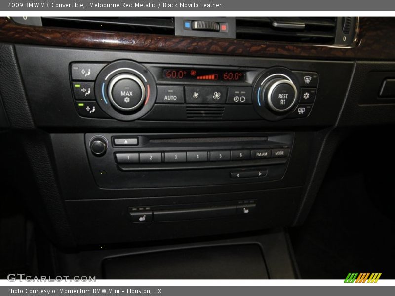 Controls of 2009 M3 Convertible
