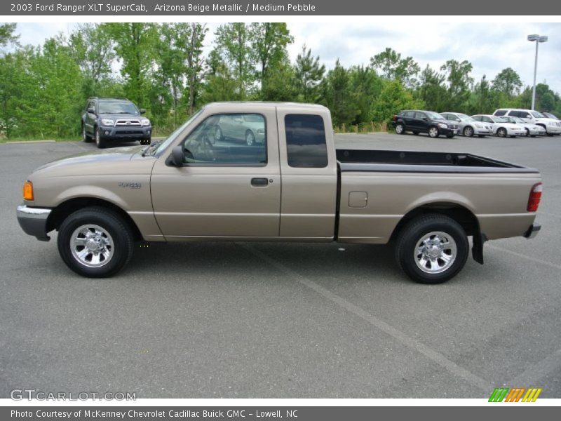  2003 Ranger XLT SuperCab Arizona Beige Metallic