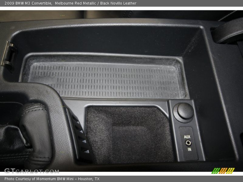 Melbourne Red Metallic / Black Novillo Leather 2009 BMW M3 Convertible
