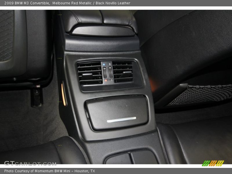 Melbourne Red Metallic / Black Novillo Leather 2009 BMW M3 Convertible