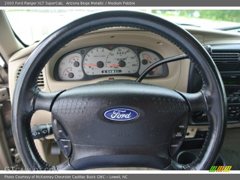  2003 Ranger XLT SuperCab Steering Wheel