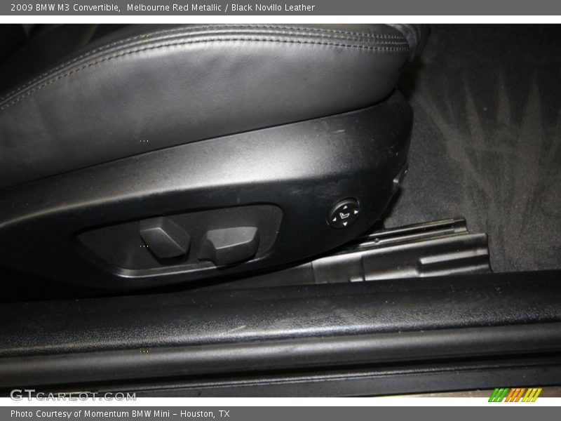 Melbourne Red Metallic / Black Novillo Leather 2009 BMW M3 Convertible
