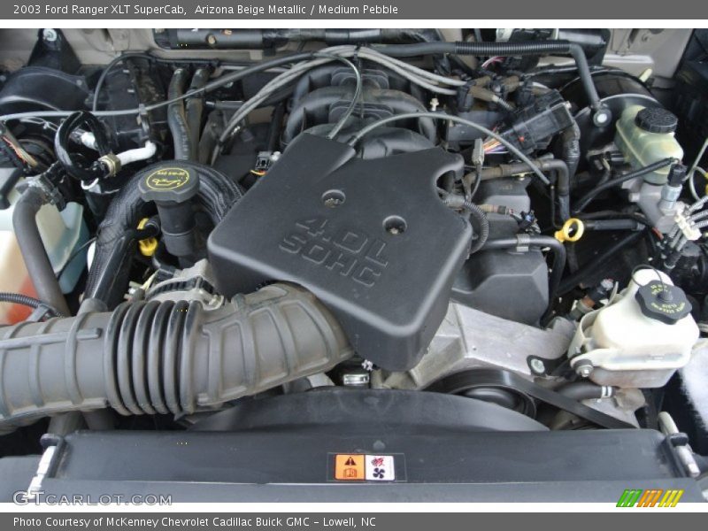  2003 Ranger XLT SuperCab Engine - 4.0 Liter SOHC 12-Valve V6