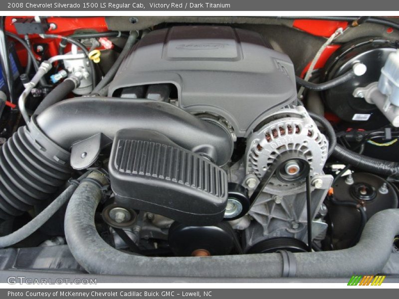  2008 Silverado 1500 LS Regular Cab Engine - 4.8 Liter OHV 16-Valve Vortec V8