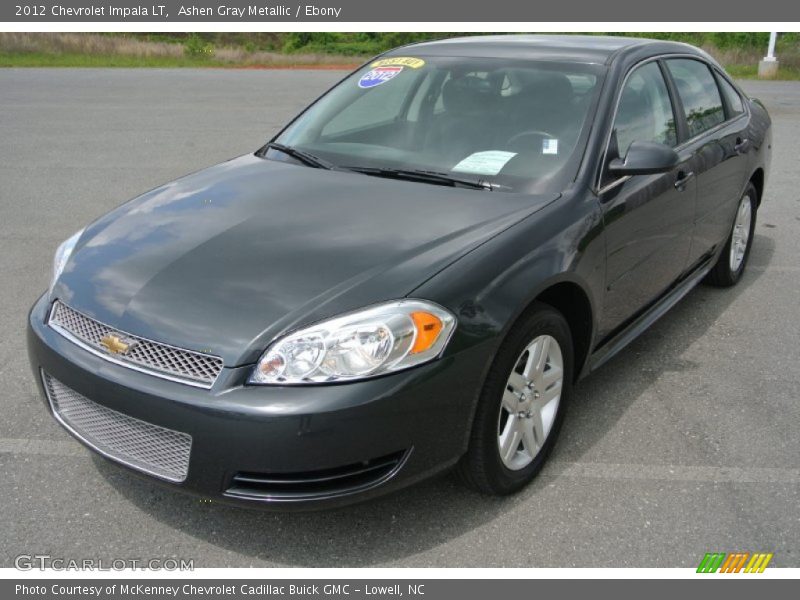 Ashen Gray Metallic / Ebony 2012 Chevrolet Impala LT