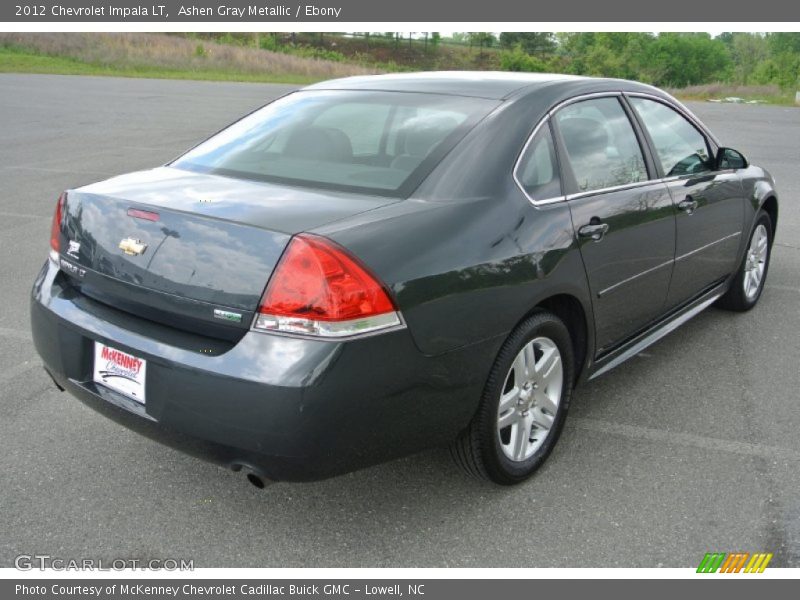 Ashen Gray Metallic / Ebony 2012 Chevrolet Impala LT
