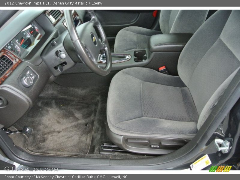 Ashen Gray Metallic / Ebony 2012 Chevrolet Impala LT