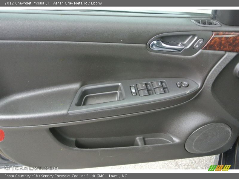 Ashen Gray Metallic / Ebony 2012 Chevrolet Impala LT
