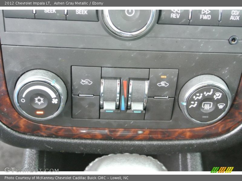 Ashen Gray Metallic / Ebony 2012 Chevrolet Impala LT
