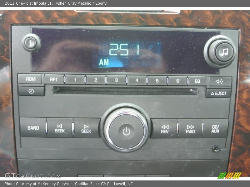 Ashen Gray Metallic / Ebony 2012 Chevrolet Impala LT