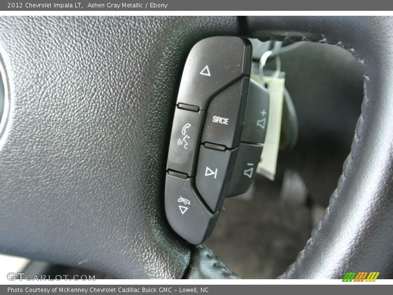 Ashen Gray Metallic / Ebony 2012 Chevrolet Impala LT