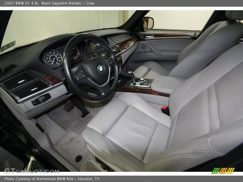 Gray Interior - 2007 X5 4.8i 