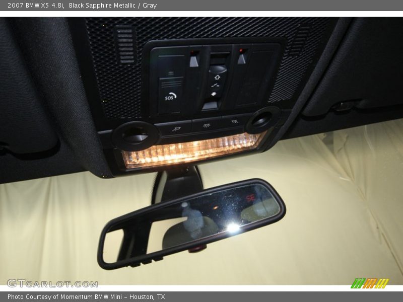 Black Sapphire Metallic / Gray 2007 BMW X5 4.8i