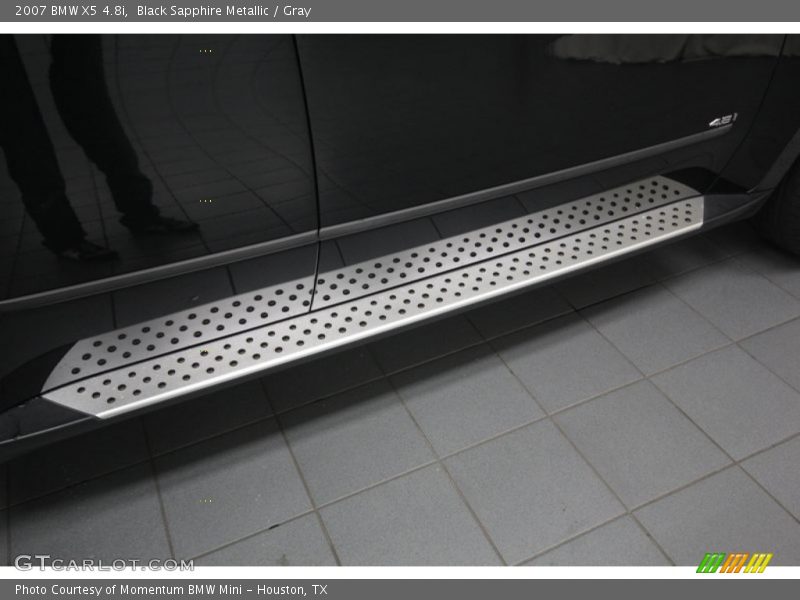 Black Sapphire Metallic / Gray 2007 BMW X5 4.8i