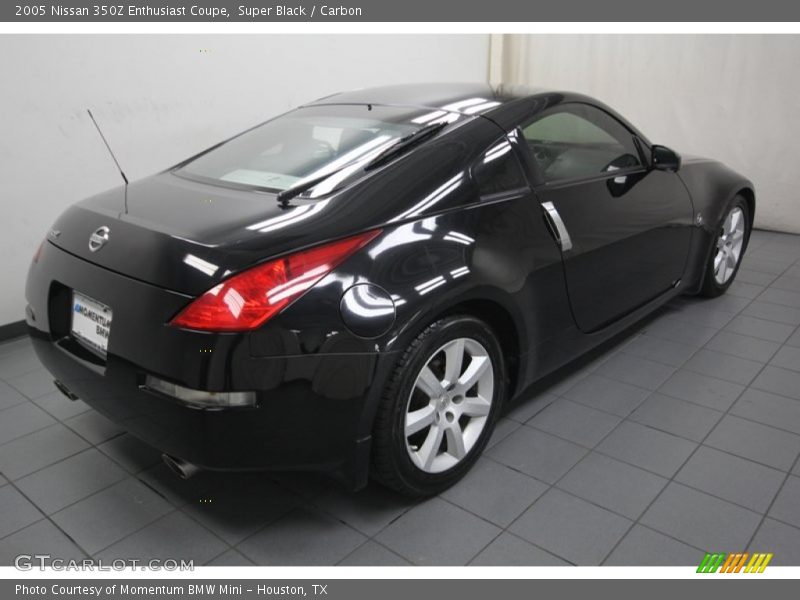 Super Black / Carbon 2005 Nissan 350Z Enthusiast Coupe