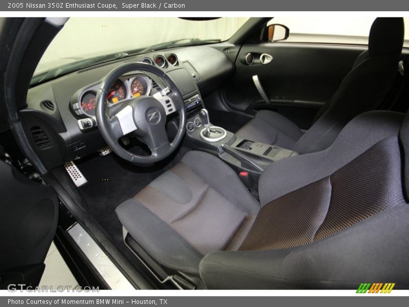 Front Seat of 2005 350Z Enthusiast Coupe