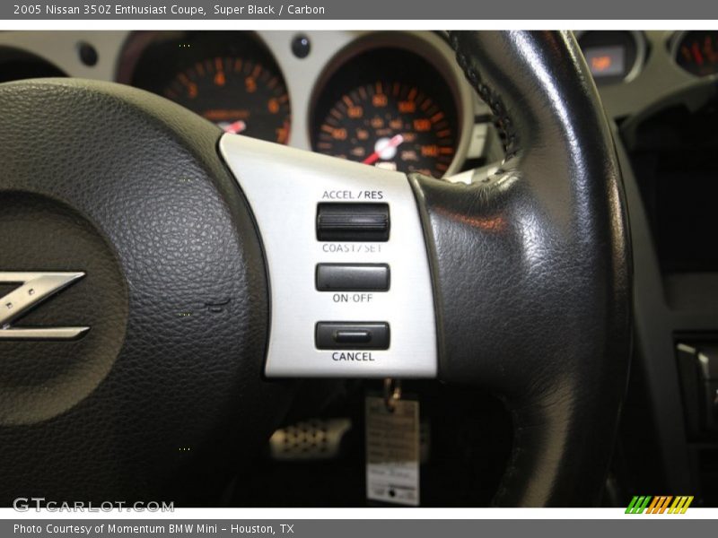 Super Black / Carbon 2005 Nissan 350Z Enthusiast Coupe