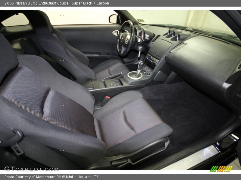 Front Seat of 2005 350Z Enthusiast Coupe