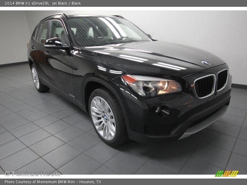 Jet Black / Black 2014 BMW X1 sDrive28i