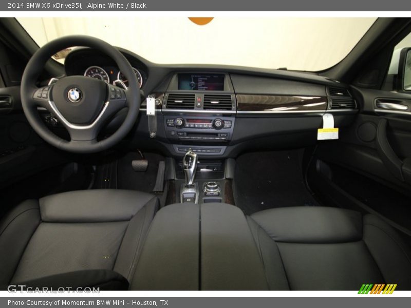 Dashboard of 2014 X6 xDrive35i