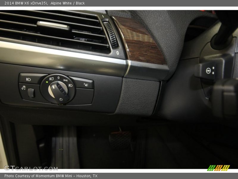 Alpine White / Black 2014 BMW X6 xDrive35i