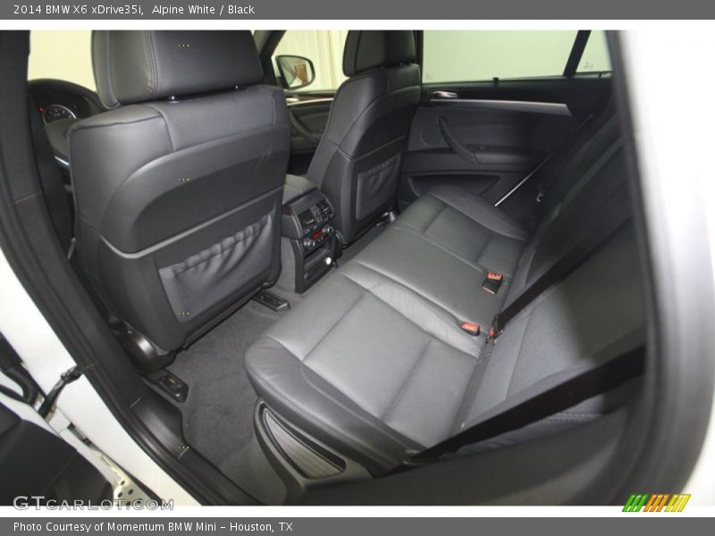 Rear Seat of 2014 X6 xDrive35i