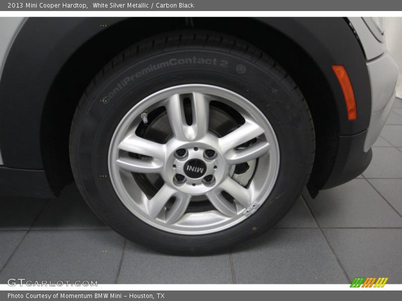 White Silver Metallic / Carbon Black 2013 Mini Cooper Hardtop