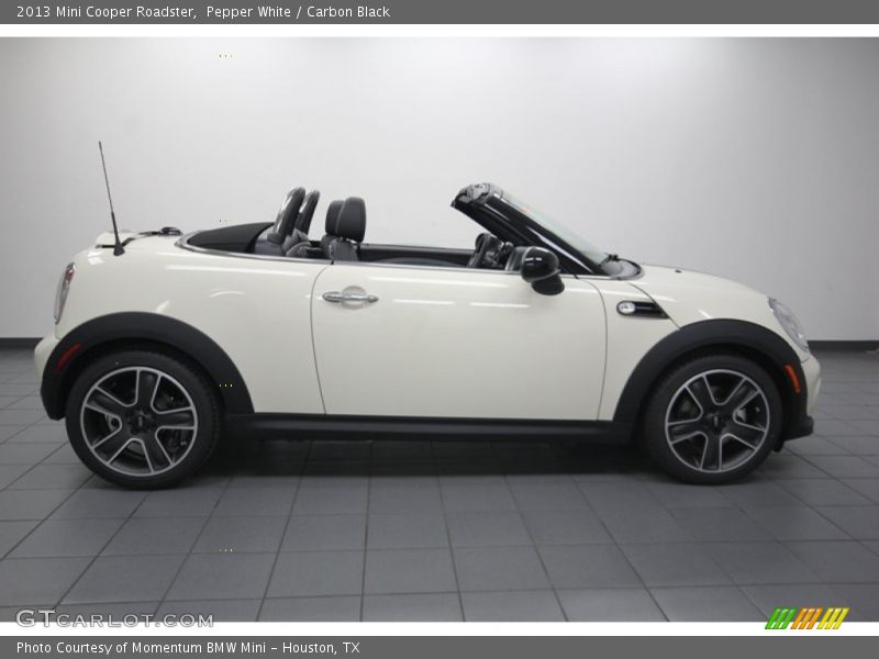 Pepper White / Carbon Black 2013 Mini Cooper Roadster