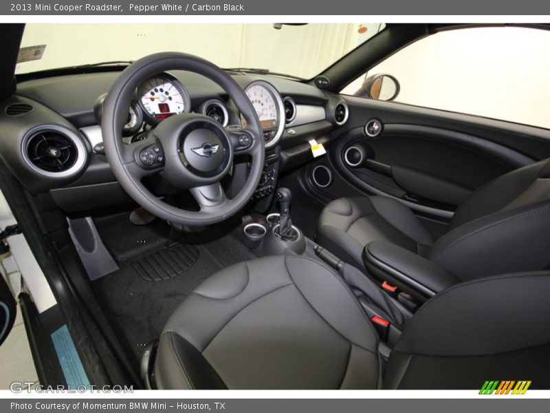 Pepper White / Carbon Black 2013 Mini Cooper Roadster