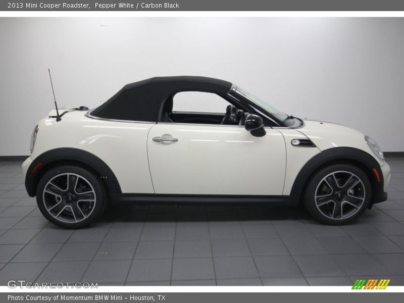 Pepper White / Carbon Black 2013 Mini Cooper Roadster