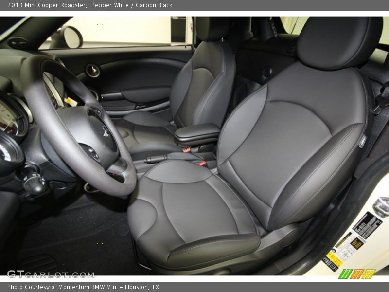 Pepper White / Carbon Black 2013 Mini Cooper Roadster