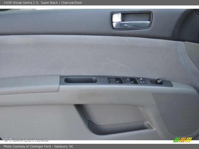 Super Black / Charcoal/Steel 2008 Nissan Sentra 2.0