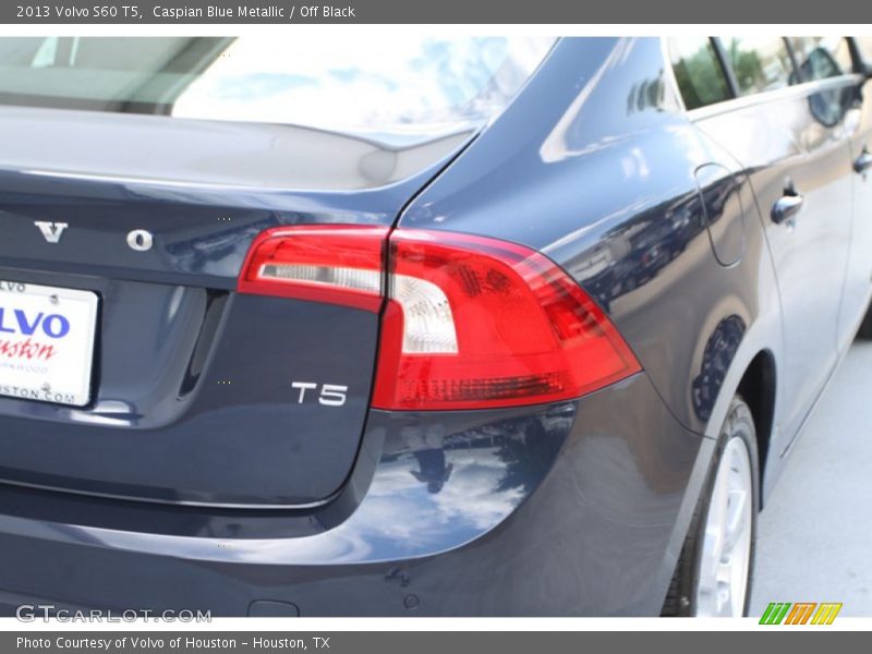 Caspian Blue Metallic / Off Black 2013 Volvo S60 T5