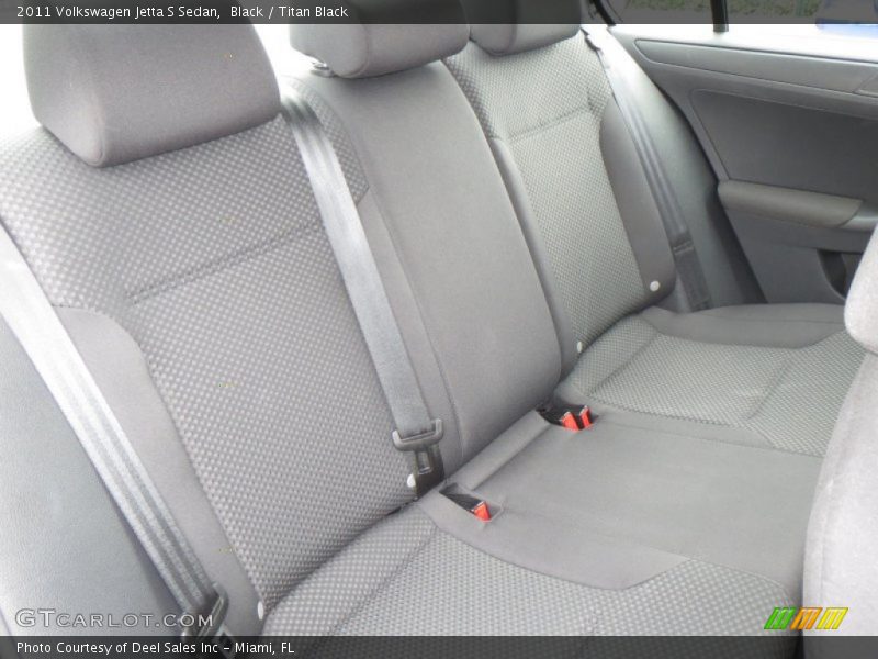 Black / Titan Black 2011 Volkswagen Jetta S Sedan