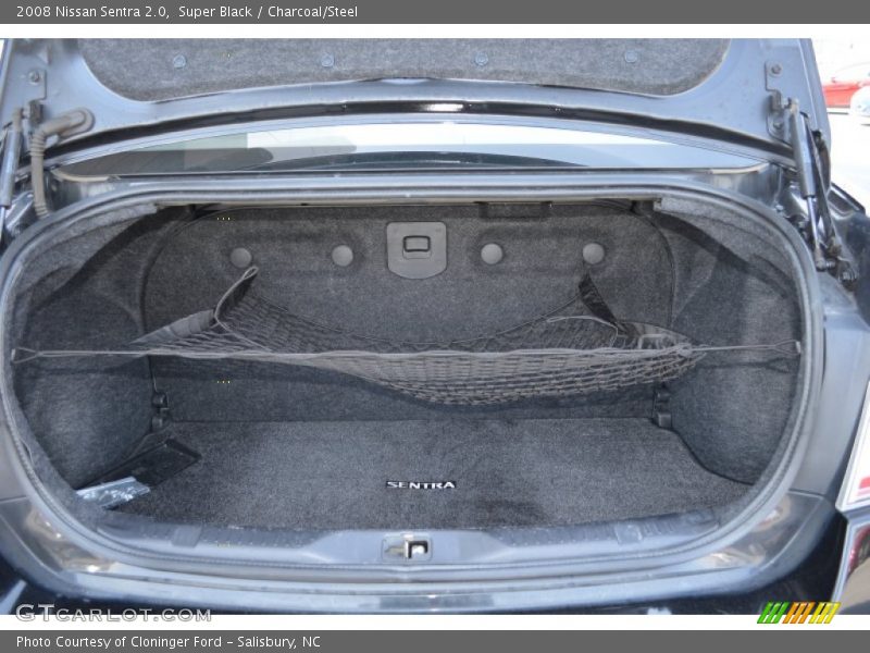 Super Black / Charcoal/Steel 2008 Nissan Sentra 2.0