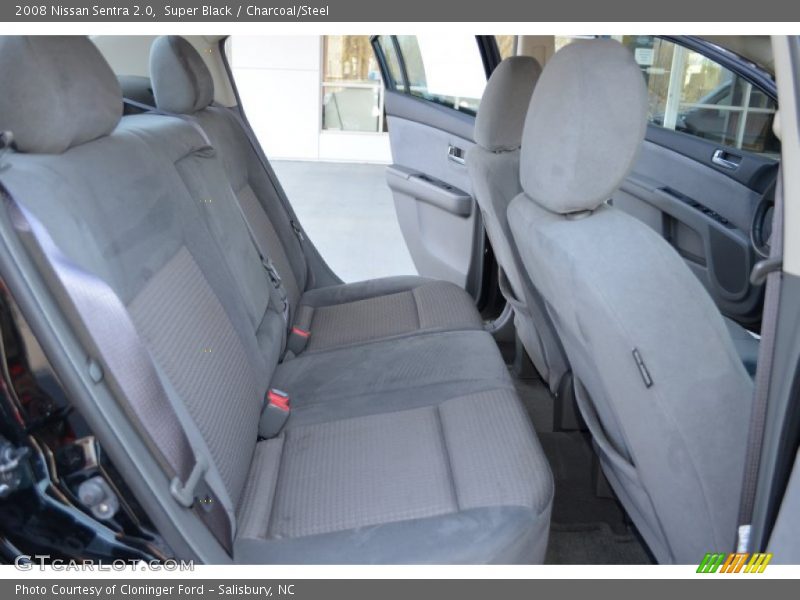 Super Black / Charcoal/Steel 2008 Nissan Sentra 2.0