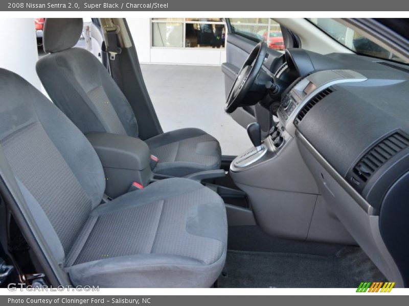Super Black / Charcoal/Steel 2008 Nissan Sentra 2.0