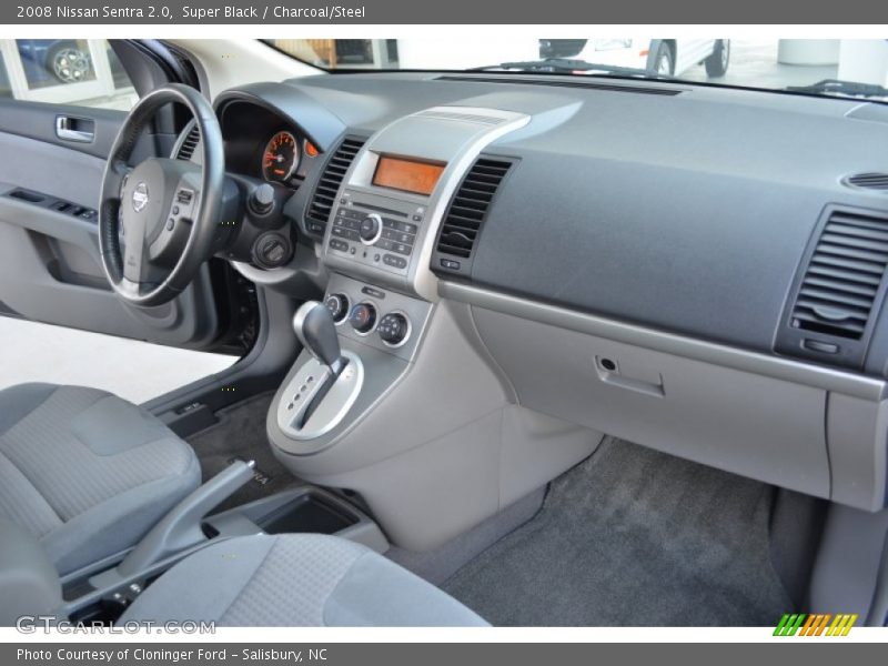 Super Black / Charcoal/Steel 2008 Nissan Sentra 2.0