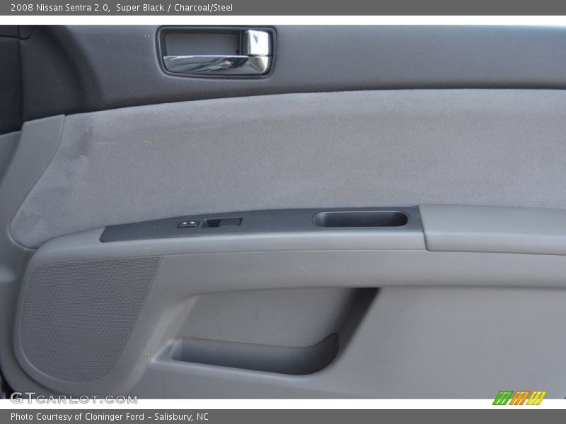 Super Black / Charcoal/Steel 2008 Nissan Sentra 2.0