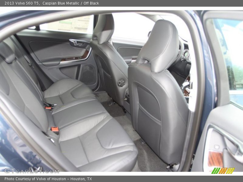 Caspian Blue Metallic / Off Black 2013 Volvo S60 T5