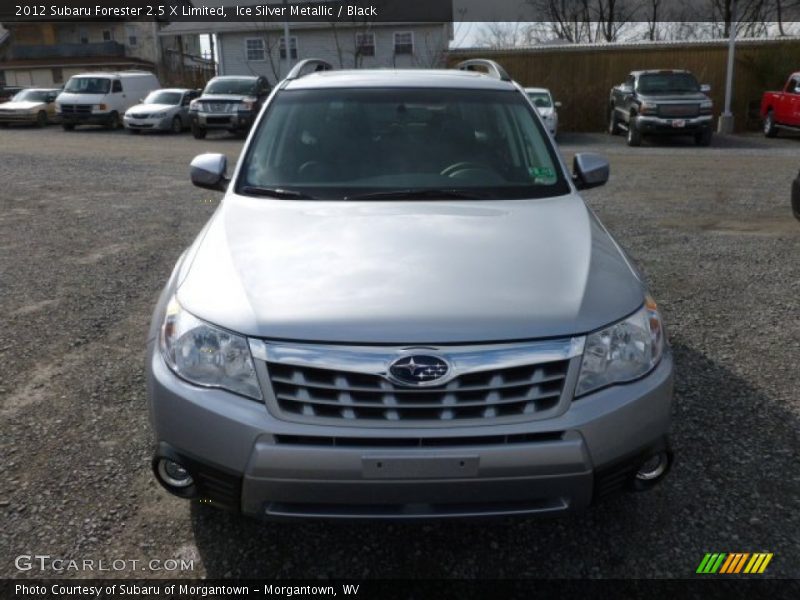 Ice Silver Metallic / Black 2012 Subaru Forester 2.5 X Limited