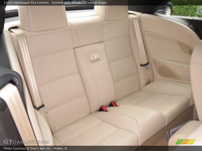 Eismeer Blue Metallic / Cornsilk Beige 2010 Volkswagen Eos Komfort