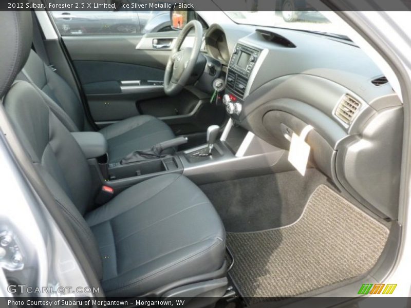 Ice Silver Metallic / Black 2012 Subaru Forester 2.5 X Limited