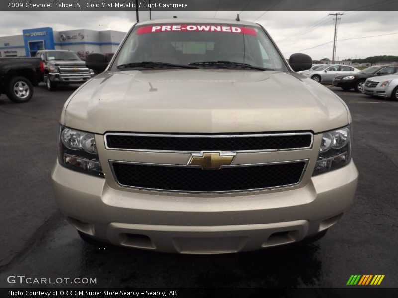 Gold Mist Metallic / Light Cashmere 2009 Chevrolet Tahoe LS