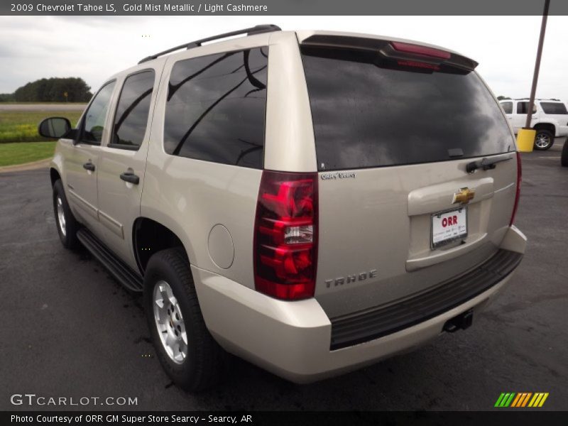 Gold Mist Metallic / Light Cashmere 2009 Chevrolet Tahoe LS