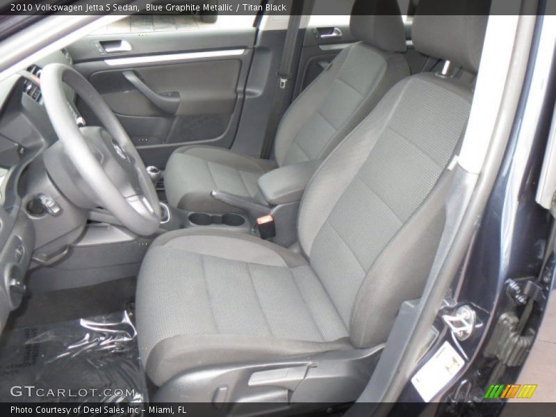 Blue Graphite Metallic / Titan Black 2010 Volkswagen Jetta S Sedan