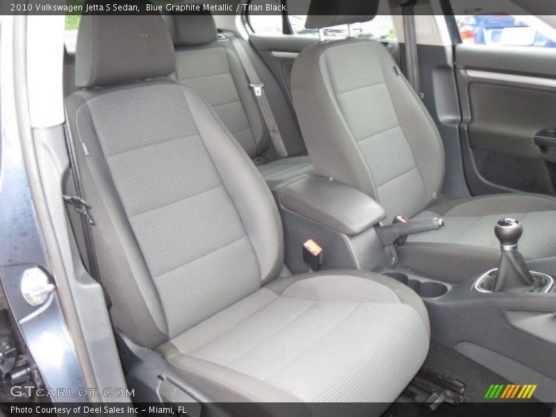 Blue Graphite Metallic / Titan Black 2010 Volkswagen Jetta S Sedan